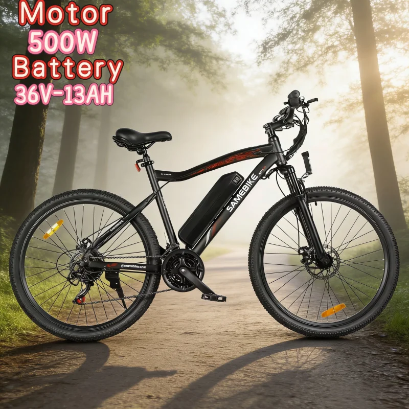 21 speed 36v 13Ah battery electric bike Ebike 26*1.95 inch tires adult road bike bicycle mountain 500w motor electric moped
21 speed 36v 13Ah battery electric bike Ebike 26*1.95 inch tires adult road bike bicycle mountain 500w motor electric moped
