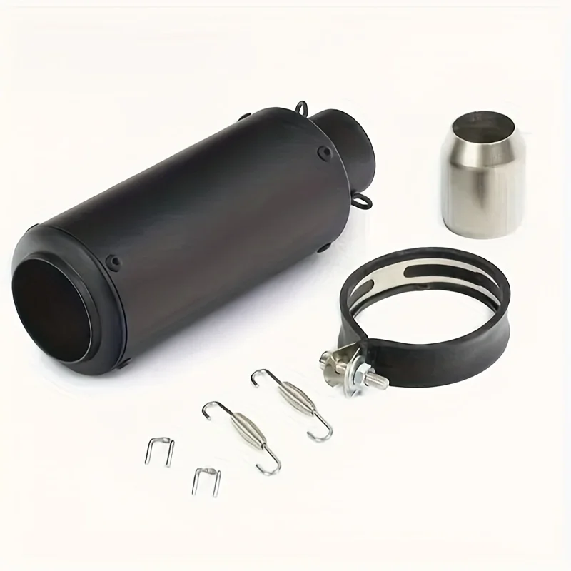 Motorcycle Exhaust Pipe, 51mm Universal Motorcycle Exhaust Pipe Tail Refit Exhaust Muffler Fit for Motorcycles ATV, Black
Motorcycle Exhaust Pipe, 51mm Universal Motorcycle Exhaust Pipe Tail Refit Exhaust Muffler Fit for Motorcycles ATV, Black