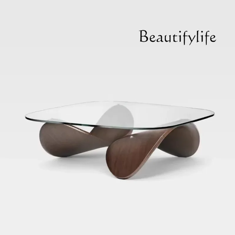 XX39Italian light luxury Nordic small apartment coffee table glass edge table creative personalized coffee table
XX39Italian light luxury Nordic small apartment coffee table glass edge table creative personalized coffee table