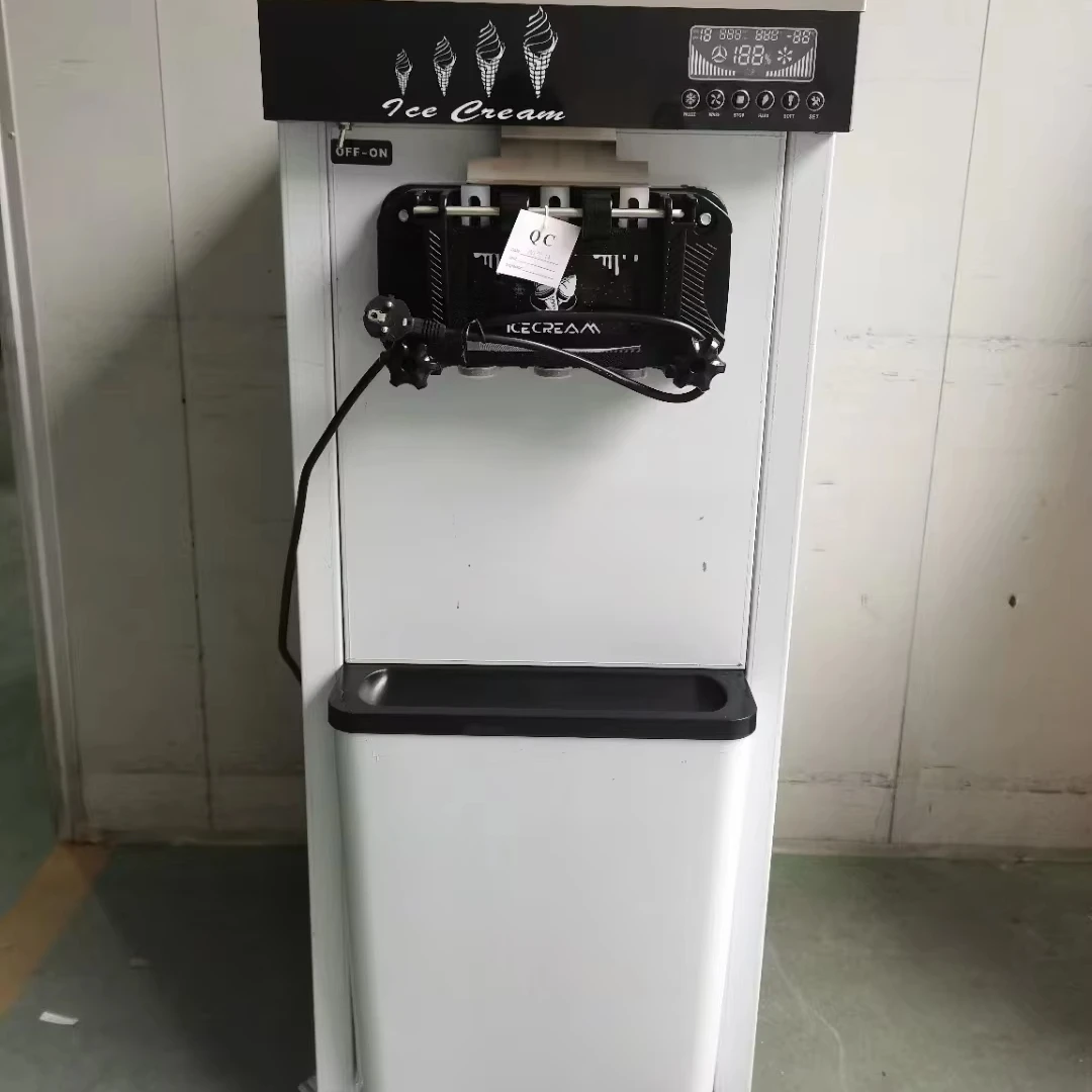 1800W Freestanding Three Flavor Soft Serve Ice Cream Machine Automatic 1800W Vertical Ice Cream Maker For Household Use Cheap
1800W Freestanding Three Flavor Soft Serve Ice Cream Machine Automatic 1800W Vertical Ice Cream Maker For Household Use Cheap