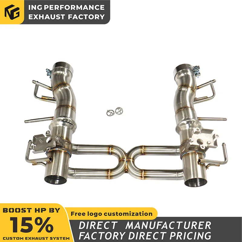 ING Valved Exhaust System for Ferrari SF90 catback Stradale Spider Sport Exhaust with Original Valve base Aggressive Sound
ING Valved Exhaust System for Ferrari SF90 catback Stradale Spider Sport Exhaust with Original Valve base Aggressive Sound