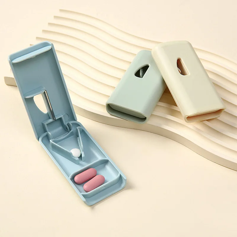 Portable Simple Medicine Cutter Pill Splitter Medicine Box Storage Case Tablet Crusher Grinder Divider Health Pill Organizer
Portable Simple Medicine Cutter Pill Splitter Medicine Box Storage Case Tablet Crusher Grinder Divider Health Pill Organizer
