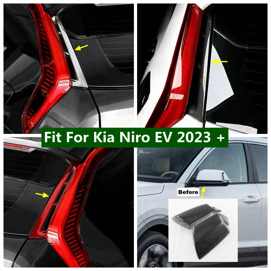 Rear Door Window Wing Decor Panel / Rearview Mirror Shell Decor Cap Cover Trim Fit For Kia Niro EV 2023 Car Exterior Accessories
Rear Door Window Wing Decor Panel / Rearview Mirror Shell Decor Cap Cover Trim Fit For Kia Niro EV 2023 Car Exterior Accessories