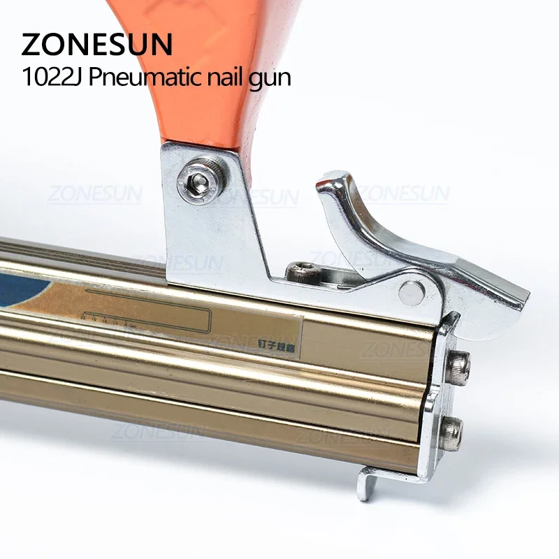 ZONESUN 1022J Pneumatic Staple Gun Air Brad Door-shaped Nails Gun Furniture Wood Sofa Woodworking Air Stapler
ZONESUN 1022J Pneumatic Staple Gun Air Brad Door-shaped Nails Gun Furniture Wood Sofa Woodworking Air Stapler