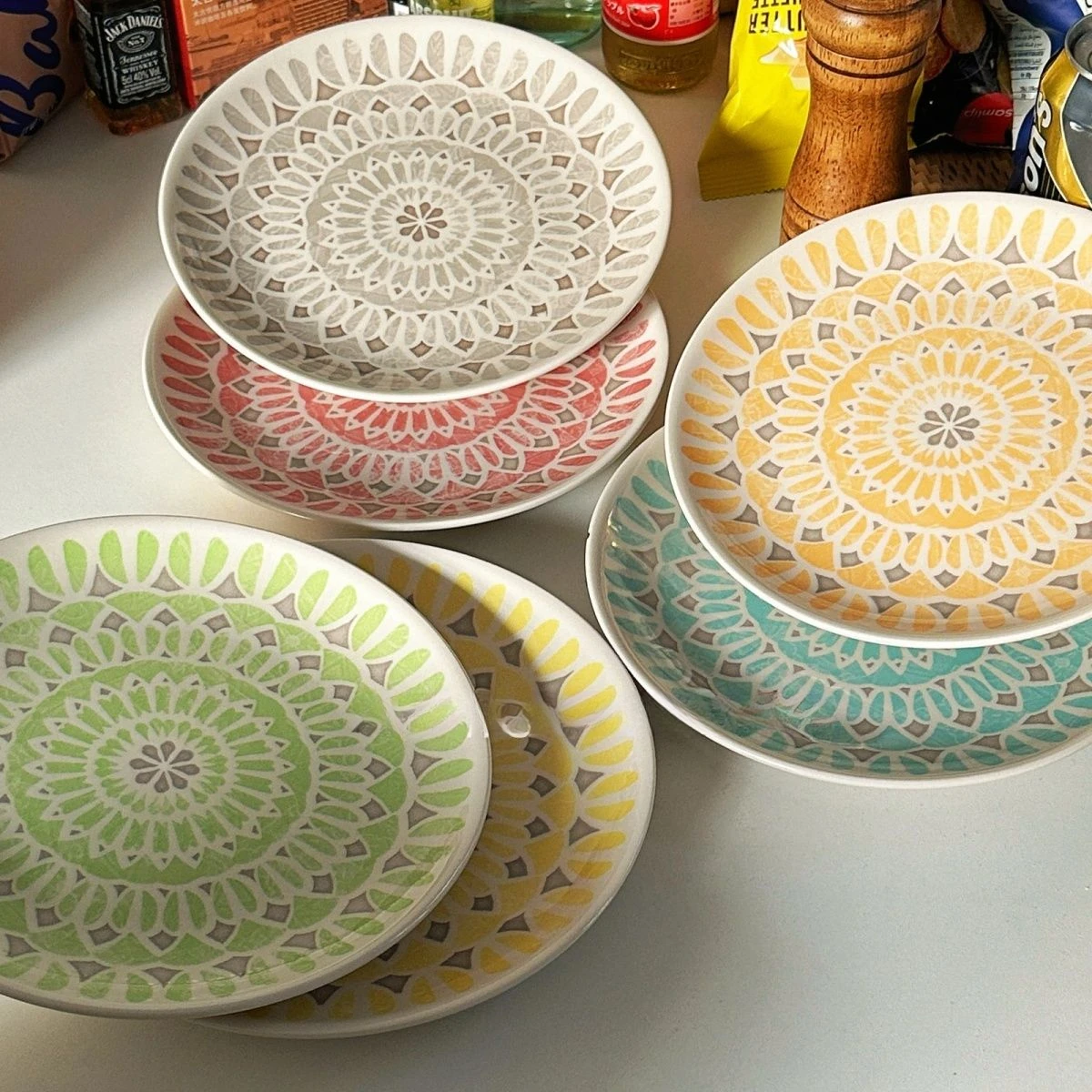 Ceramic Round Shape Floral Plates Dinner Sets Large Capacity Large Plate Dessert Salad Plate Beautiful Table Tableware Services
Ceramic Round Shape Floral Plates Dinner Sets Large Capacity Large Plate Dessert Salad Plate Beautiful Table Tableware Services