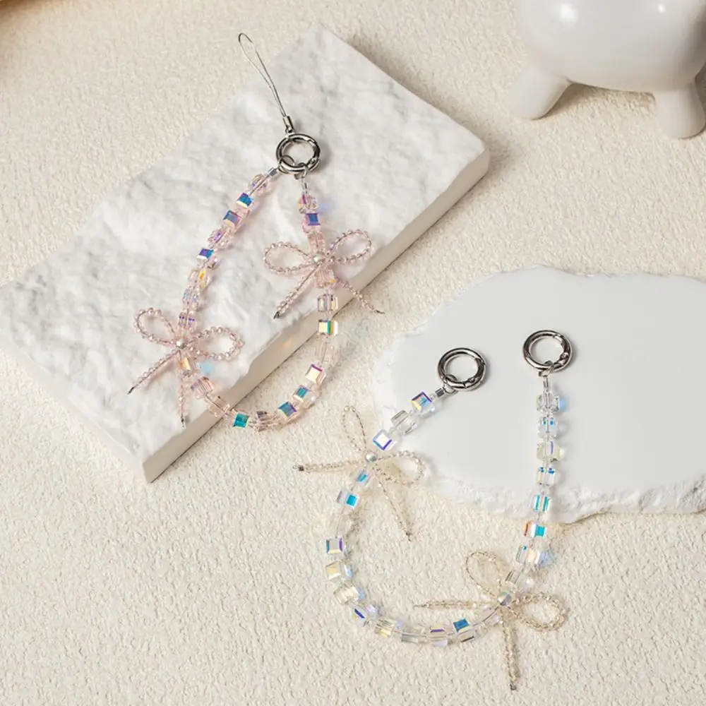 Glitter Crystal Bead Pendant Detachable Colorful Crystal Bead Keychain Transparent Wrist Crystal Chain for Bag Accessories
Glitter Crystal Bead Pendant Detachable Colorful Crystal Bead Keychain Transparent Wrist Crystal Chain for Bag Accessories