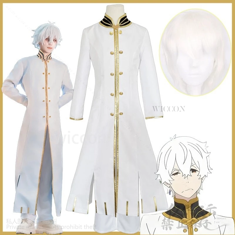 Anime Re In A Different World From Zero Regulus Cosplay Costume White Long Coat Uniform Wigs For Man Halloween Customized
Anime Re In A Different World From Zero Regulus Cosplay Costume White Long Coat Uniform Wigs For Man Halloween Customized