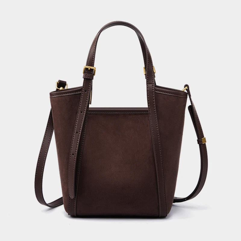 Hifashion Cowhide Suede Genuine Leather Tote Handbags For Women 2025 Luxury Designer Bucket Work Ladies Shoulder Crossbody Bags
Hifashion Cowhide Suede Genuine Leather Tote Handbags For Women 2025 Luxury Designer Bucket Work Ladies Shoulder Crossbody Bags