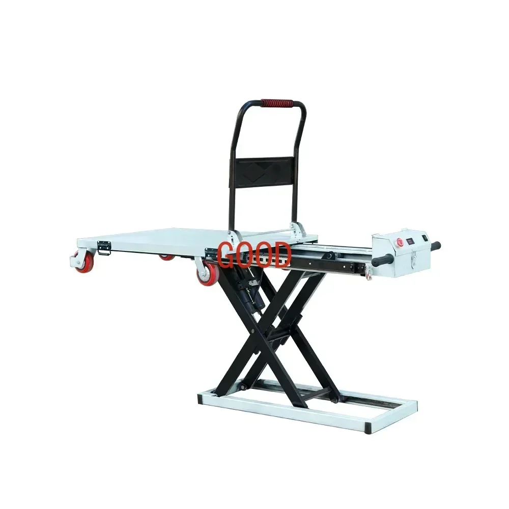 Portable Electric Hydraulic Lifting Loading and Unloading Cargo Scissor Slide Rail Mobile Hand Truck
Portable Electric Hydraulic Lifting Loading and Unloading Cargo Scissor Slide Rail Mobile Hand Truck