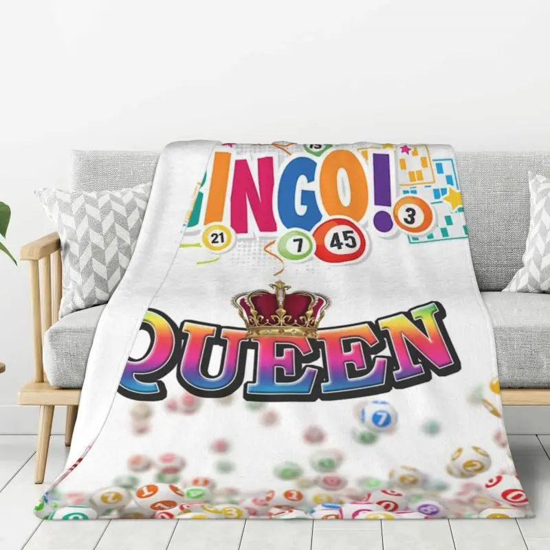 Custom Bingo Queen Blanket 3D Printed Soft Flannel Fleece Warm Paper Game Throw Blankets for Travel Bedroom Couch Bedspreads
Custom Bingo Queen Blanket 3D Printed Soft Flannel Fleece Warm Paper Game Throw Blankets for Travel Bedroom Couch Bedspreads