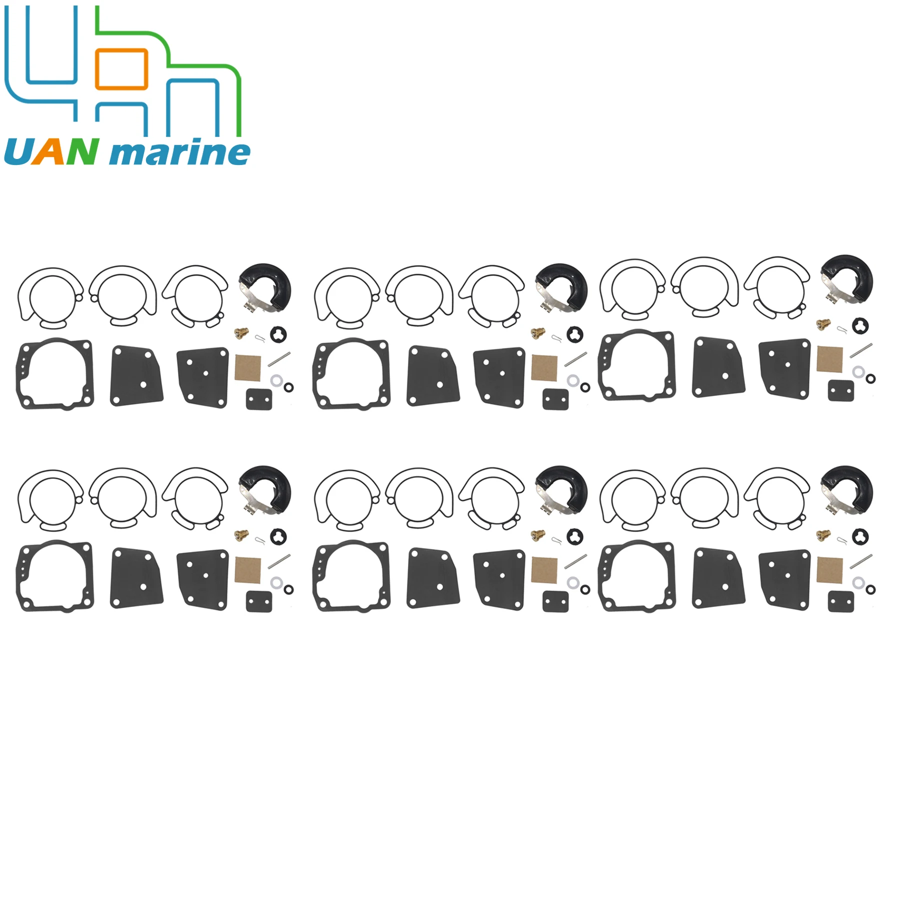 0438996 Carburetor Repair Kit 0436852 0435442 for Johnson Evinrude V4 V6 90 100 105 115 150 175 HP Outboard 18-7247 438996
0438996 Carburetor Repair Kit 0436852 0435442 for Johnson Evinrude V4 V6 90 100 105 115 150 175 HP Outboard 18-7247 438996