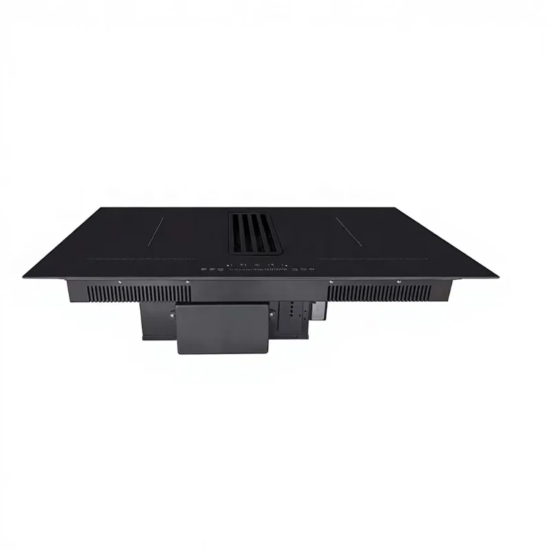 Commercial Customizable Stainless Steel Induction Cooktop with Built-In Range Hood and Extractor for Household and Hotel Use
Commercial Customizable Stainless Steel Induction Cooktop with Built-In Range Hood and Extractor for Household and Hotel Use