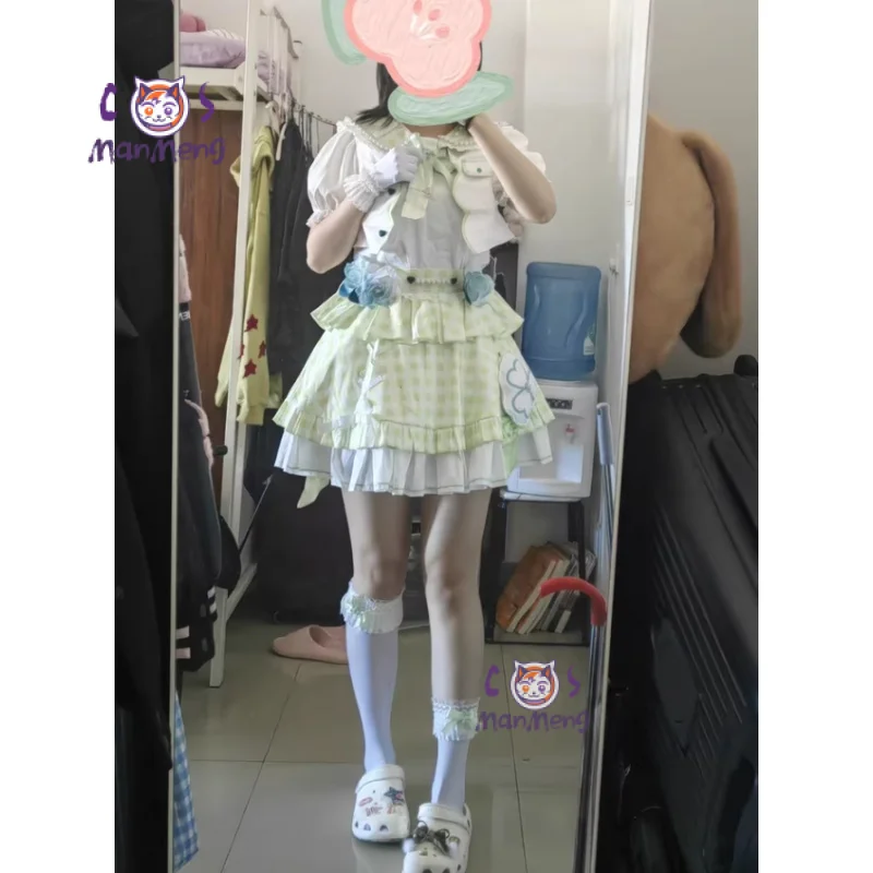 Hinomori Shizuku szk Cosplay Anime PJSK Costume Girl Sweet Lolita Dress Socks Gloves Accessories Props Halloween Carnival Set
Hinomori Shizuku szk Cosplay Anime PJSK Costume Girl Sweet Lolita Dress Socks Gloves Accessories Props Halloween Carnival Set