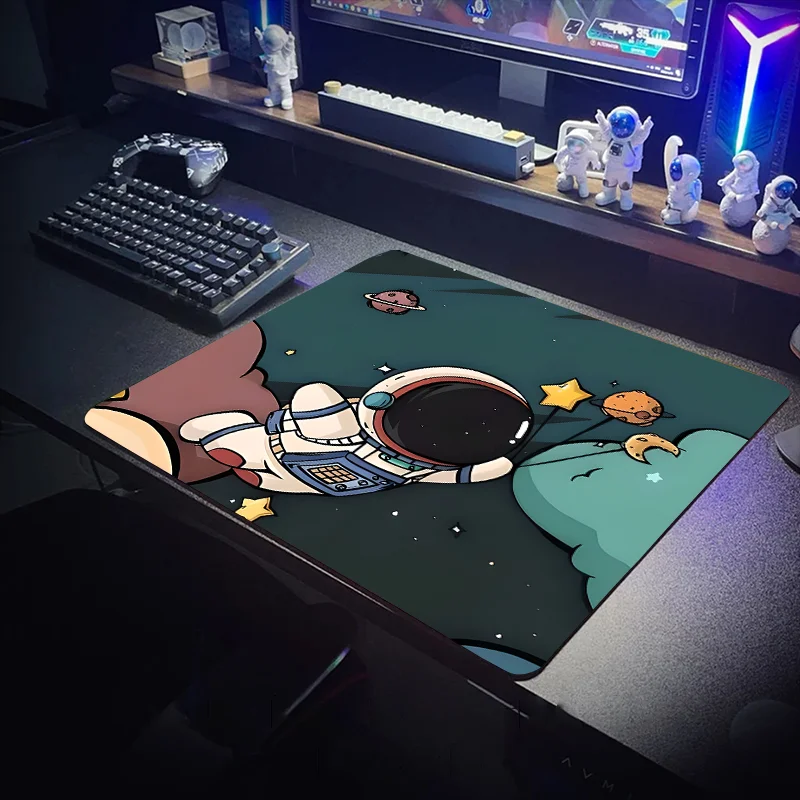 Space astronaut mouse pad Creative game keyboard pad Office desk mat Computer desk mat non-slip waterproof locking 400x450X4MM
Space astronaut mouse pad Creative game keyboard pad Office desk mat Computer desk mat non-slip waterproof locking 400x450X4MM