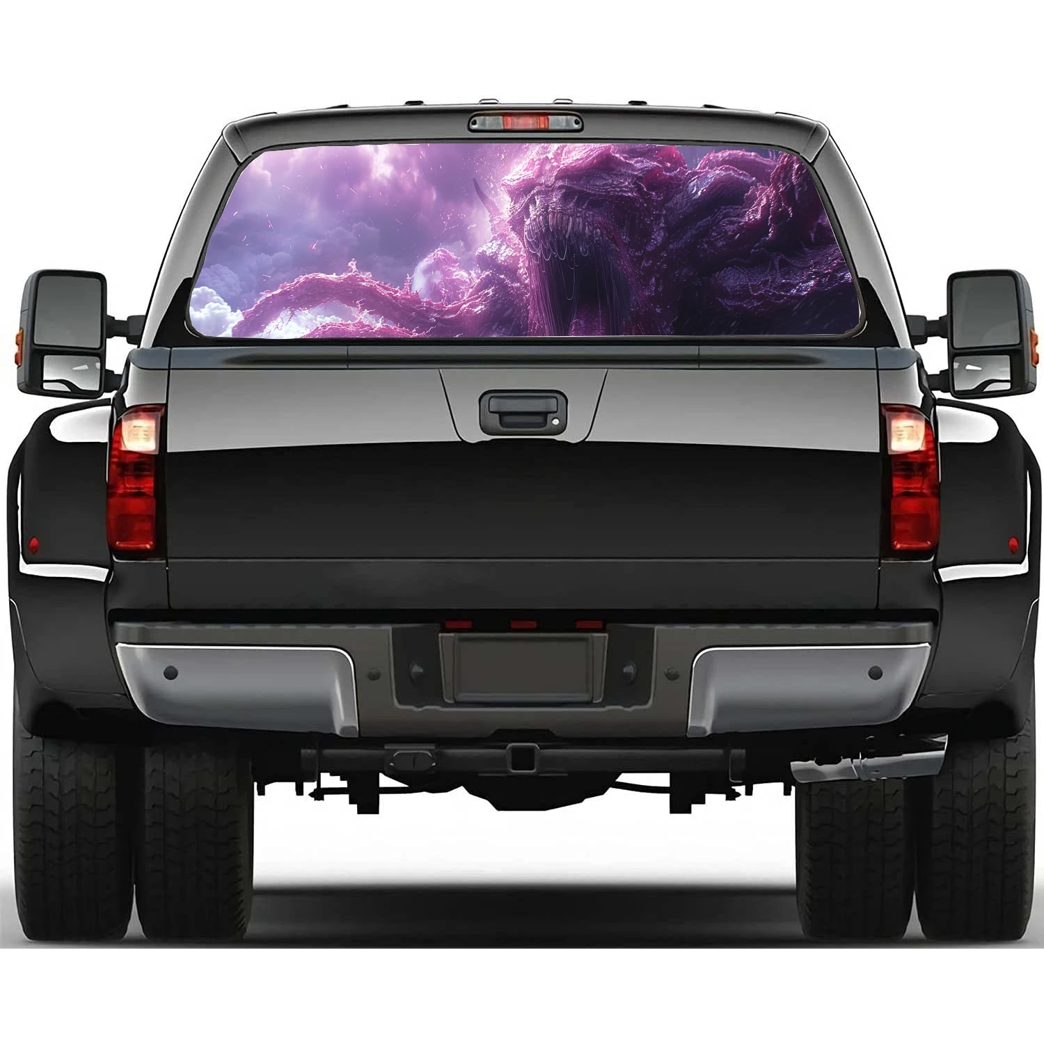Monster with Tentacles Car Rear Window Decal Fit Pickup,Truck,Car Universal See Through Perforated Back Window Vinyl Sticker
Monster with Tentacles Car Rear Window Decal Fit Pickup,Truck,Car Universal See Through Perforated Back Window Vinyl Sticker
