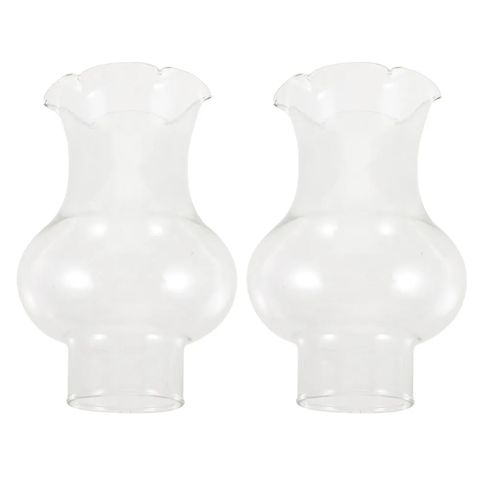 2Pcs Glass Lampshade Oil Lamp Chimney Replacement Clear Lamp Shade Classic Design Stable Material Easy Clean
2Pcs Glass Lampshade Oil Lamp Chimney Replacement Clear Lamp Shade Classic Design Stable Material Easy Clean