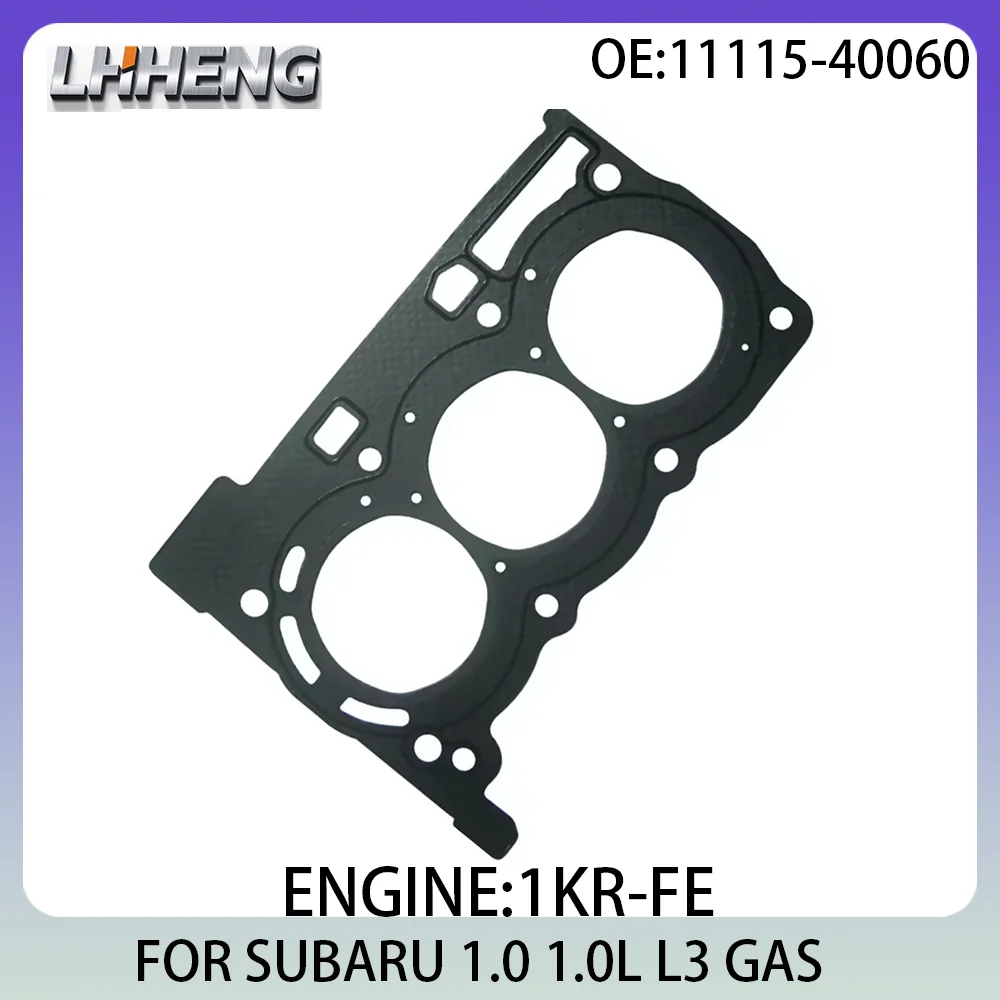 Engine Cylinder Head Gasket For SUBARU JUSTY V MPV 11115-40060 1111540060 10168100 1.0L 1.0 L T L3 GAS 1KR-FE 2007-2016
Engine Cylinder Head Gasket For SUBARU JUSTY V MPV 11115-40060 1111540060 10168100 1.0L 1.0 L T L3 GAS 1KR-FE 2007-2016