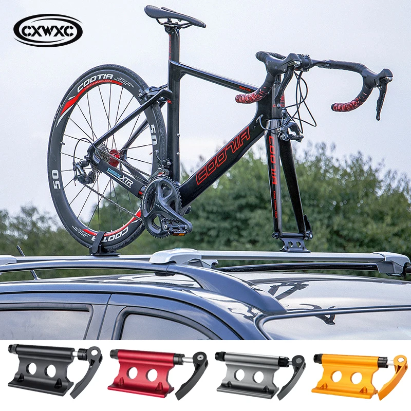 Bicycle Rack Carrier for Car Roof Mount MTB Road Bike Front Fork Quick Release Fixed Clip SUV Modified Parking Rack Bracket
Bicycle Rack Carrier for Car Roof Mount MTB Road Bike Front Fork Quick Release Fixed Clip SUV Modified Parking Rack Bracket