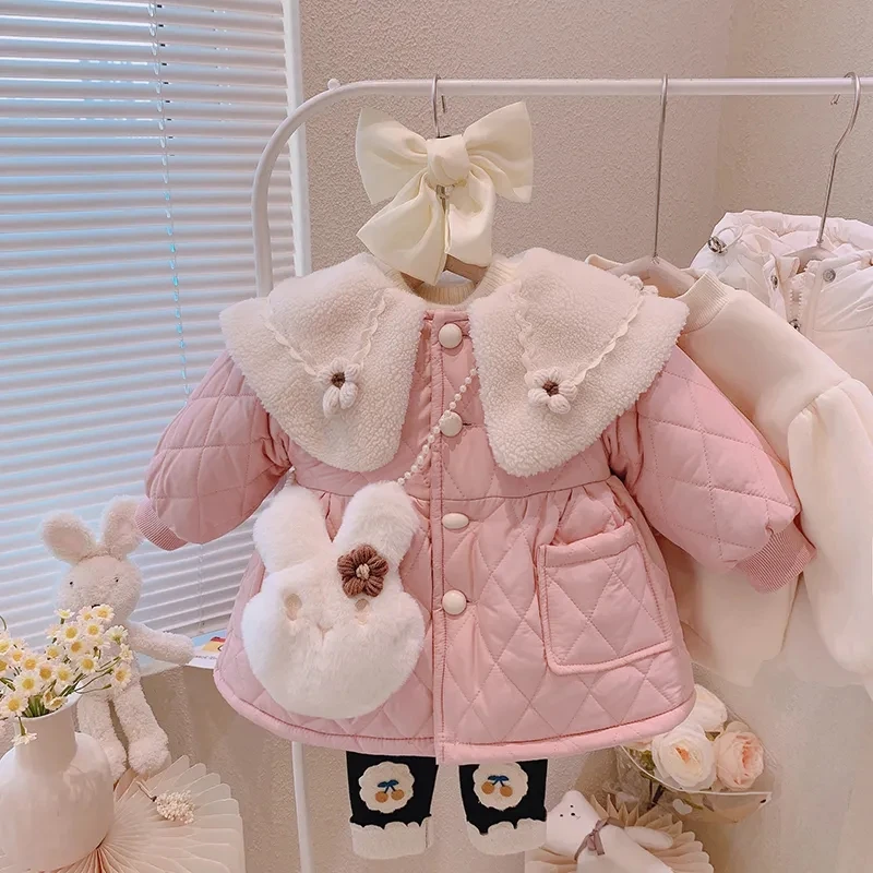 Baby Girls' Warm Coat New Winter Clothing Children's Korean Edition Thickened Coat Cotton Coat Winter Cotton Coat Cotton Coat
Baby Girls' Warm Coat New Winter Clothing Children's Korean Edition Thickened Coat Cotton Coat Winter Cotton Coat Cotton Coat