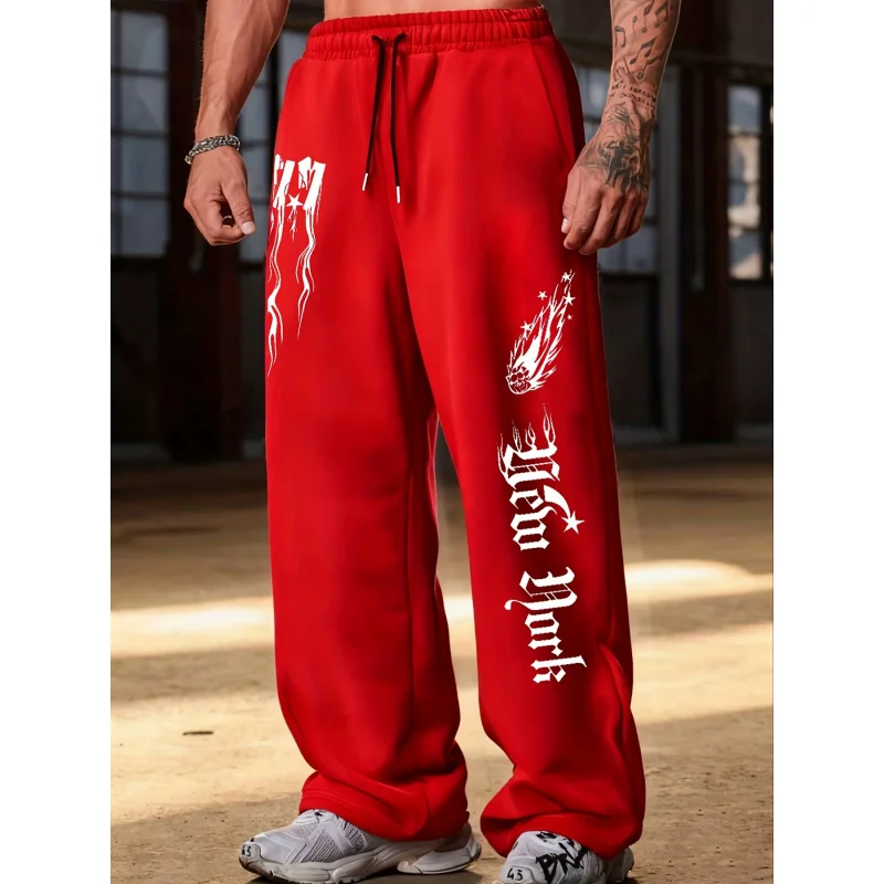 Men'S Versatile Solid Color Drawstring Loose Casual Sports Pants,Spring And Autumn Men'S Outdoor Home Casual Trousers
Men'S Versatile Solid Color Drawstring Loose Casual Sports Pants,Spring And Autumn Men'S Outdoor Home Casual Trousers