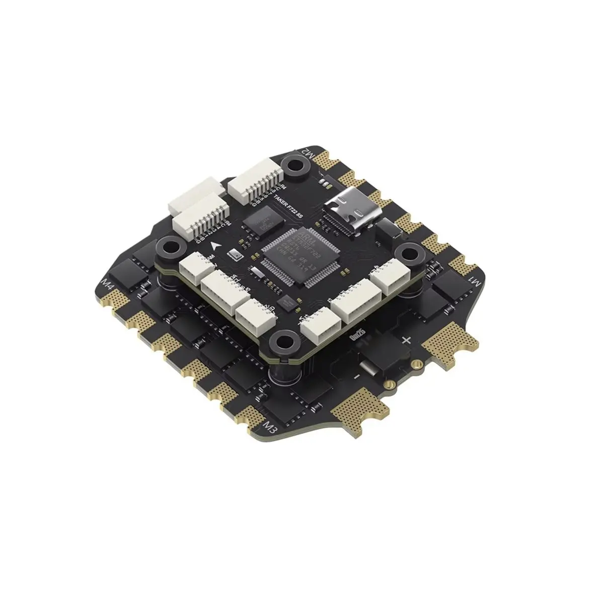 For TAKER F722 BLS 100A 8S STACK F722 3-8S Flight Controller 16M Onboard H100_8S_BLS 100A 4IN1 ESC for Racing FPV
For TAKER F722 BLS 100A 8S STACK F722 3-8S Flight Controller 16M Onboard H100_8S_BLS 100A 4IN1 ESC for Racing FPV
