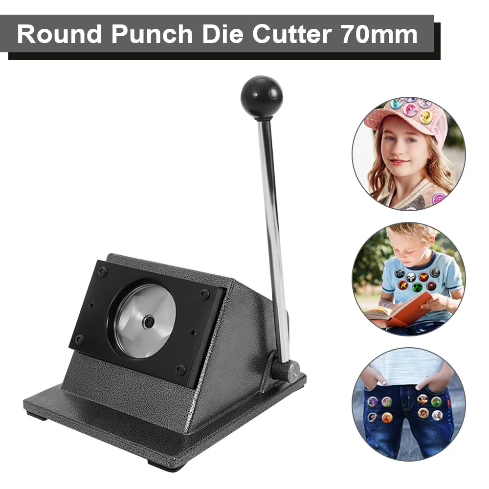 Durable Manual Punch Die Cutter High Quality Stainless Steel for Personalized Badges Medals and Circular Signs with Smooth Edges
Durable Manual Punch Die Cutter High Quality Stainless Steel for Personalized Badges Medals and Circular Signs with Smooth Edges