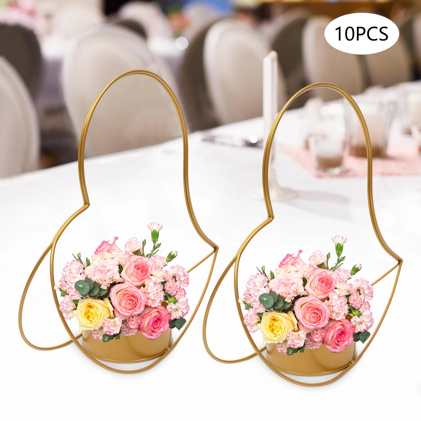 10 Pcs Gold Vases Elegant Wedding Centerpieces for Tables - Vase for Weddings Party Decoration Centerpiece Table Decorations
10 Pcs Gold Vases Elegant Wedding Centerpieces for Tables - Vase for Weddings Party Decoration Centerpiece Table Decorations