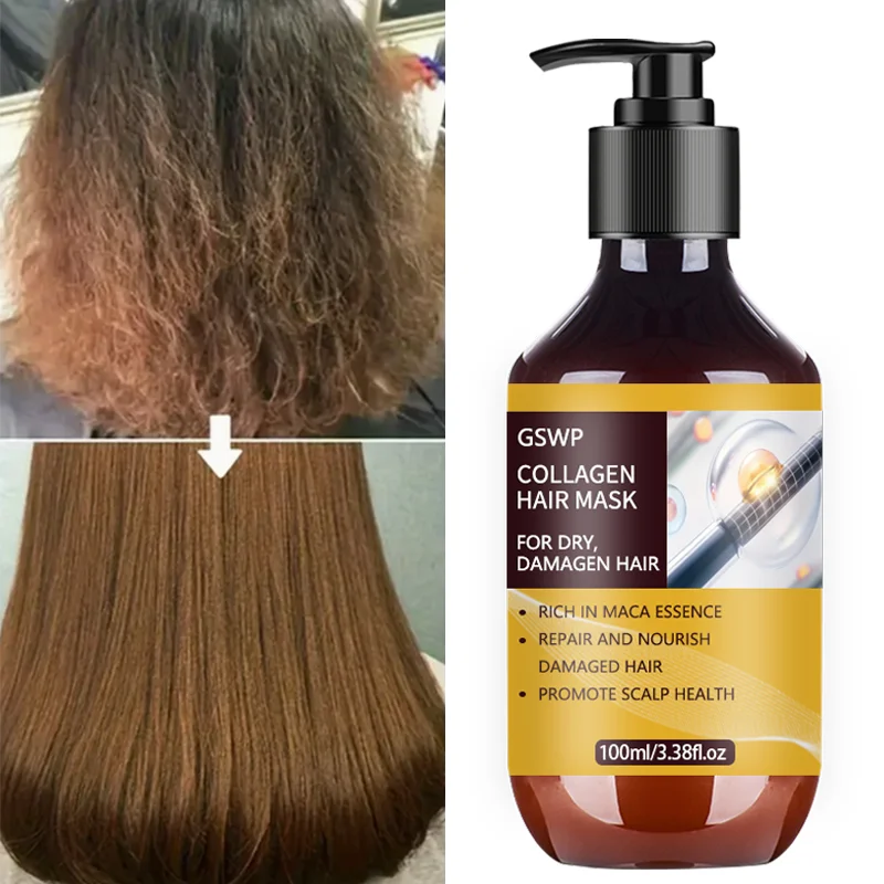 GSWP Collagen Moroccan Hair Mask,Rich in Collagen and Biotin,Leave-In Conditioner, Moisturizing And Hydrating.100/200ml
GSWP Collagen Moroccan Hair Mask,Rich in Collagen and Biotin,Leave-In Conditioner, Moisturizing And Hydrating.100/200ml