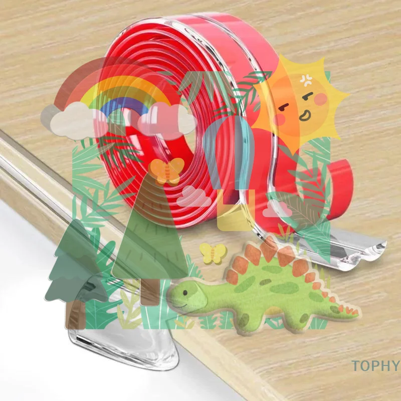1/2/ Table Edge Guard Furniture Corner Protector Strip Self Adhesive Transparent Kids Collision Proof Soft Bumper Baby Safety
1/2/ Table Edge Guard Furniture Corner Protector Strip Self Adhesive Transparent Kids Collision Proof Soft Bumper Baby Safety