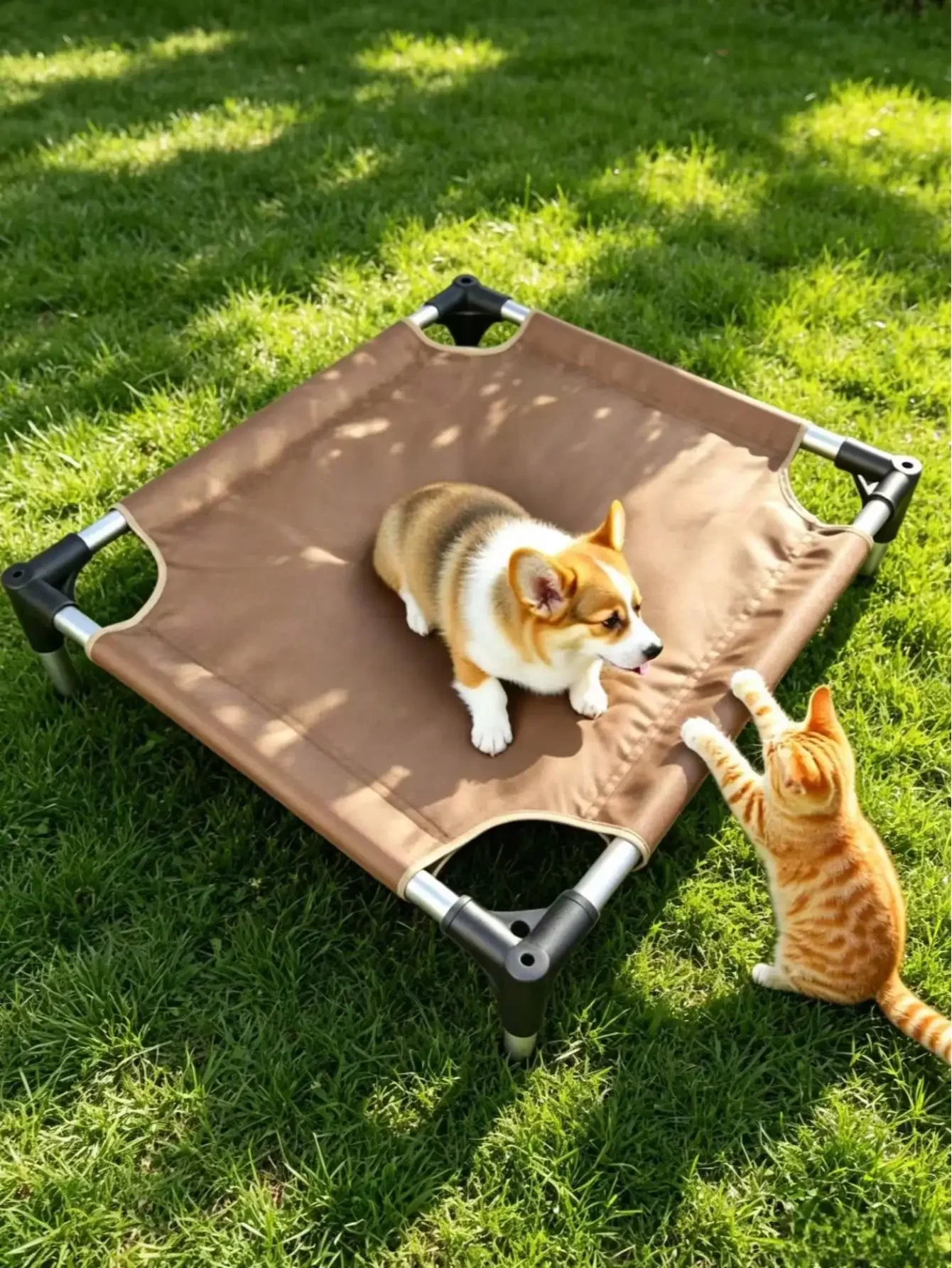 All-Season Pet Camping Bed, Cat Bed Dog Bed, Elevated Breathable Removable & Washable Portable Folding For Small/Medium Dogs & Cats
All-Season Pet Camping Bed, Cat Bed Dog Bed, Elevated Breathable Removable & Washable Portable Folding For Small/Medium Dogs & Cats