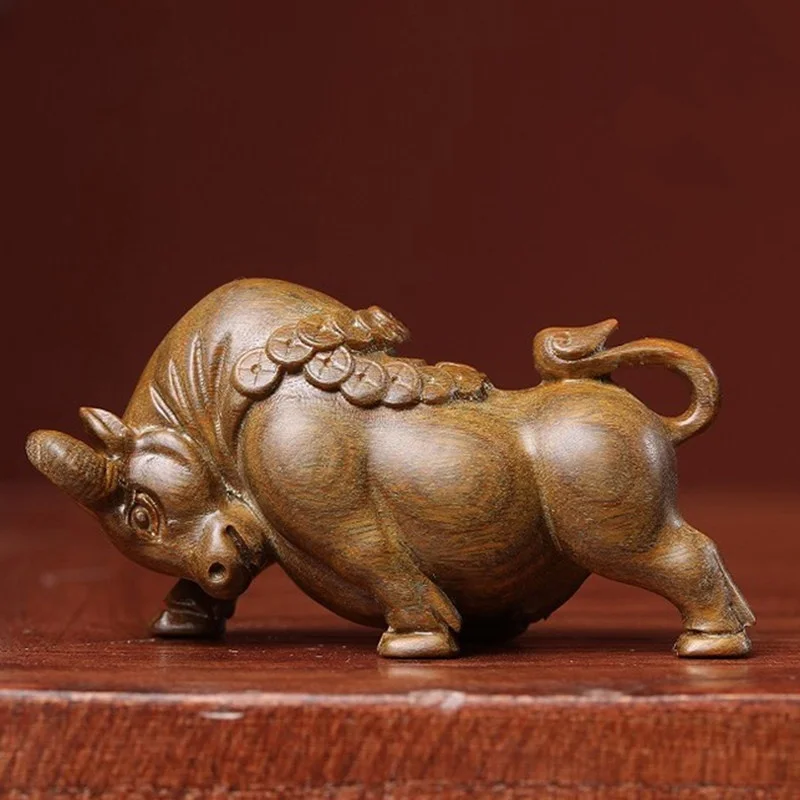 Natural green sandalwood carving decoration coins zodiac ox statues handle piece home office attract wealth ornaments
Natural green sandalwood carving decoration coins zodiac ox statues handle piece home office attract wealth ornaments