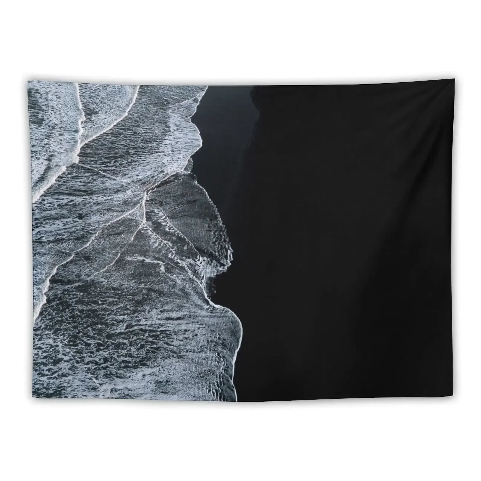 Minimalist waves and black sand beach in Iceland - Landscape Photography Tapestry Wall Decorations Wall Decor Hanging Tapestry
Minimalist waves and black sand beach in Iceland - Landscape Photography Tapestry Wall Decorations Wall Decor Hanging Tapestry