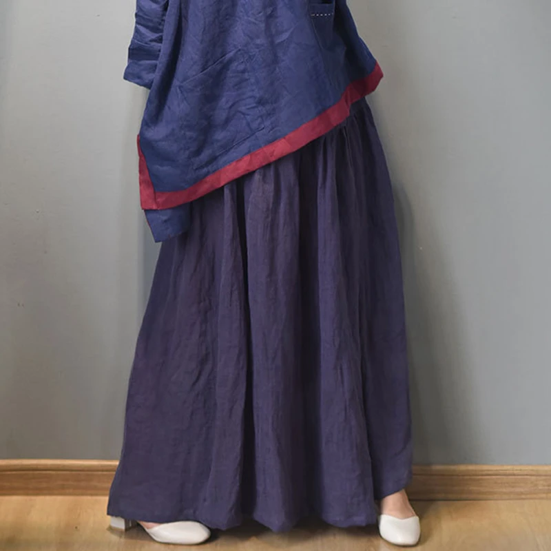 100% Cotton Linen Casual Skirt Women New Arrival 2025 Spring Vintage Style Solid Color Loose Female A-line Long Skirts M441
100% Cotton Linen Casual Skirt Women New Arrival 2025 Spring Vintage Style Solid Color Loose Female A-line Long Skirts M441