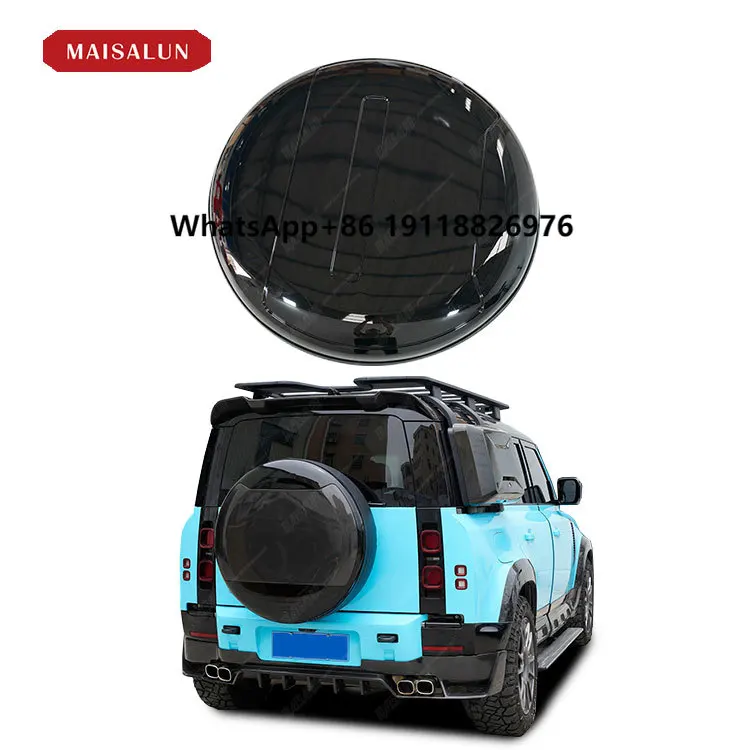 Maisalun Auto Spare Parts Carbon Fiber Material Spare Tire Cover for Land Rover Defender
Maisalun Auto Spare Parts Carbon Fiber Material Spare Tire Cover for Land Rover Defender