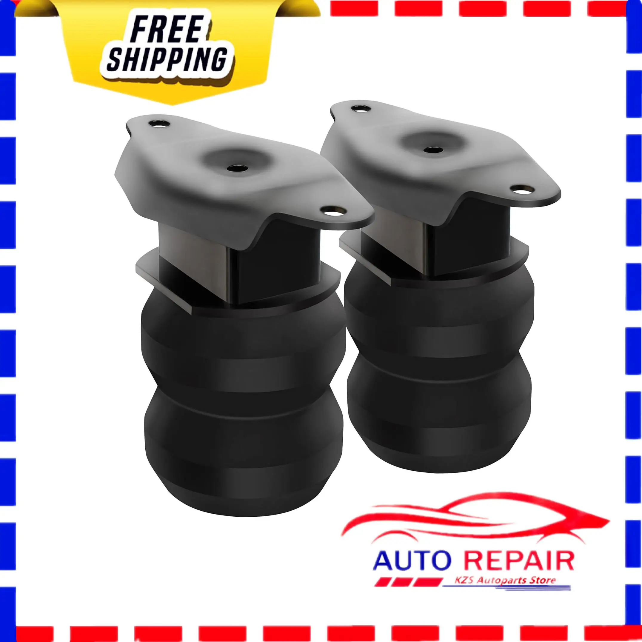 2pcs FR250SDJ Rear Air Helper Spring Kit for Ford F-250 Super Duty 2017-2024 Suspension Enhancement System
2pcs FR250SDJ Rear Air Helper Spring Kit for Ford F-250 Super Duty 2017-2024 Suspension Enhancement System