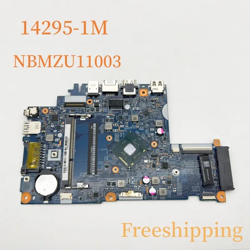 Материнская плата для ноутбука Acer, 14295-1 м, NBMZU11003 с процессором DDR3, материнская плата, 100% протестирована, полностью работает
Материнская плата для ноутбука Acer, 14295-1 м, NBMZU11003 с процессором DDR3, материнская плата, 100% протестирована, полностью работает