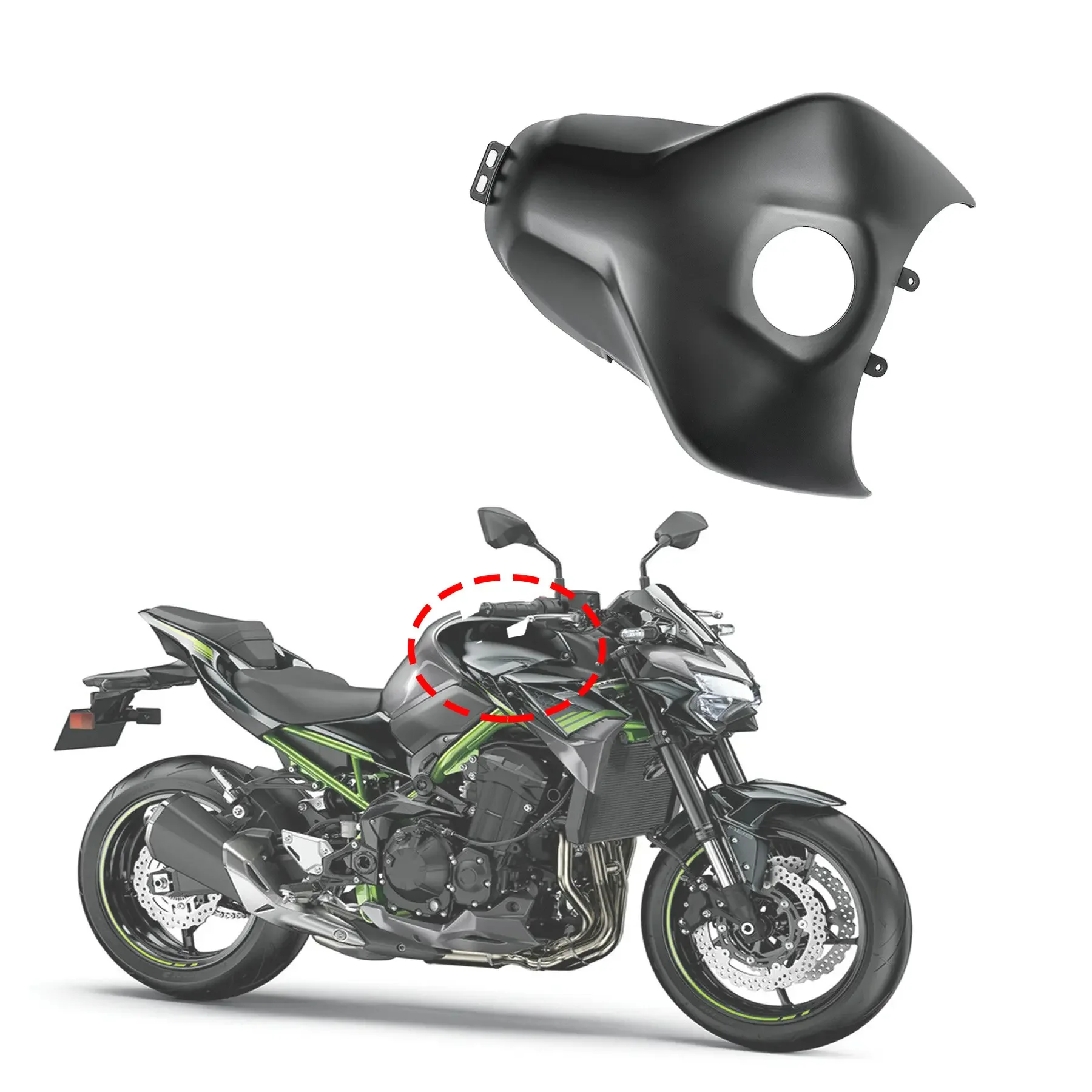 For Kawasaki Z900 Z 900 2017-2021 New Motorcycle ABS Plastic Gas Tank Cover Guard Fuel Pad Protector Case Fairing Accessories
For Kawasaki Z900 Z 900 2017-2021 New Motorcycle ABS Plastic Gas Tank Cover Guard Fuel Pad Protector Case Fairing Accessories