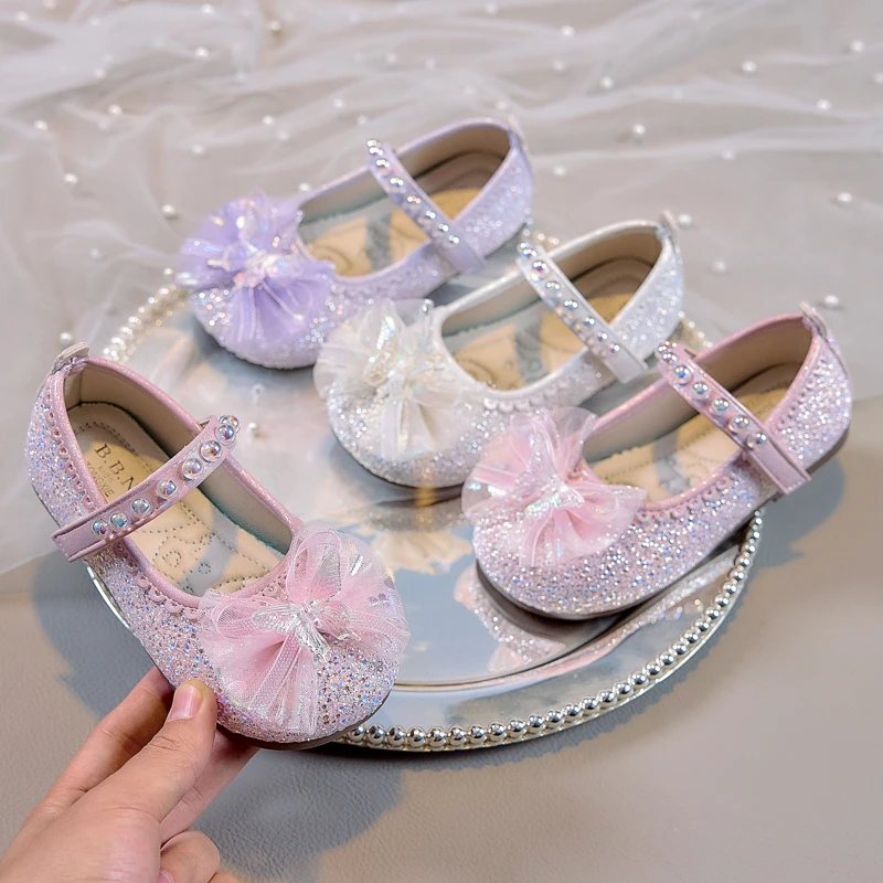Girls Mary Jane Shoes with Butterfly-knot Soft Sole Fashion Children Flats Princess Shoes Kids Performance Shoes Size 26-35
Girls Mary Jane Shoes with Butterfly-knot Soft Sole Fashion Children Flats Princess Shoes Kids Performance Shoes Size 26-35