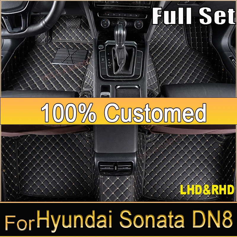 Автомобильные коврики для Hyundai Sonata DN8 MK8 2020 2021 2022, автомобильные интерьерные запчасти, роскошный кожаный коврик, набор ковровых покрытий, автомобильные аксессуары
Автомобильные коврики для Hyundai Sonata DN8 MK8 2020 2021 2022, автомобильные интерьерные запчасти, роскошный кожаный коврик, набор ковровых покрытий, автомобильные аксессуары