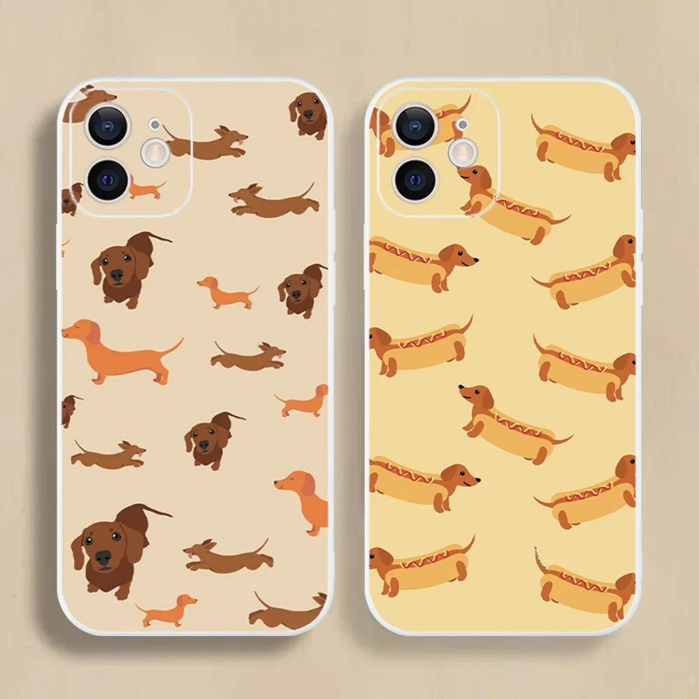 Funny Cartoon Sausage Dog Phone Case For iPhone 16 15 14 13 12 11 Pro Max Mini X XS SE 7 Plus 16E Shockproof Non-Slip Soft Cover
Funny Cartoon Sausage Dog Phone Case For iPhone 16 15 14 13 12 11 Pro Max Mini X XS SE 7 Plus 16E Shockproof Non-Slip Soft Cover