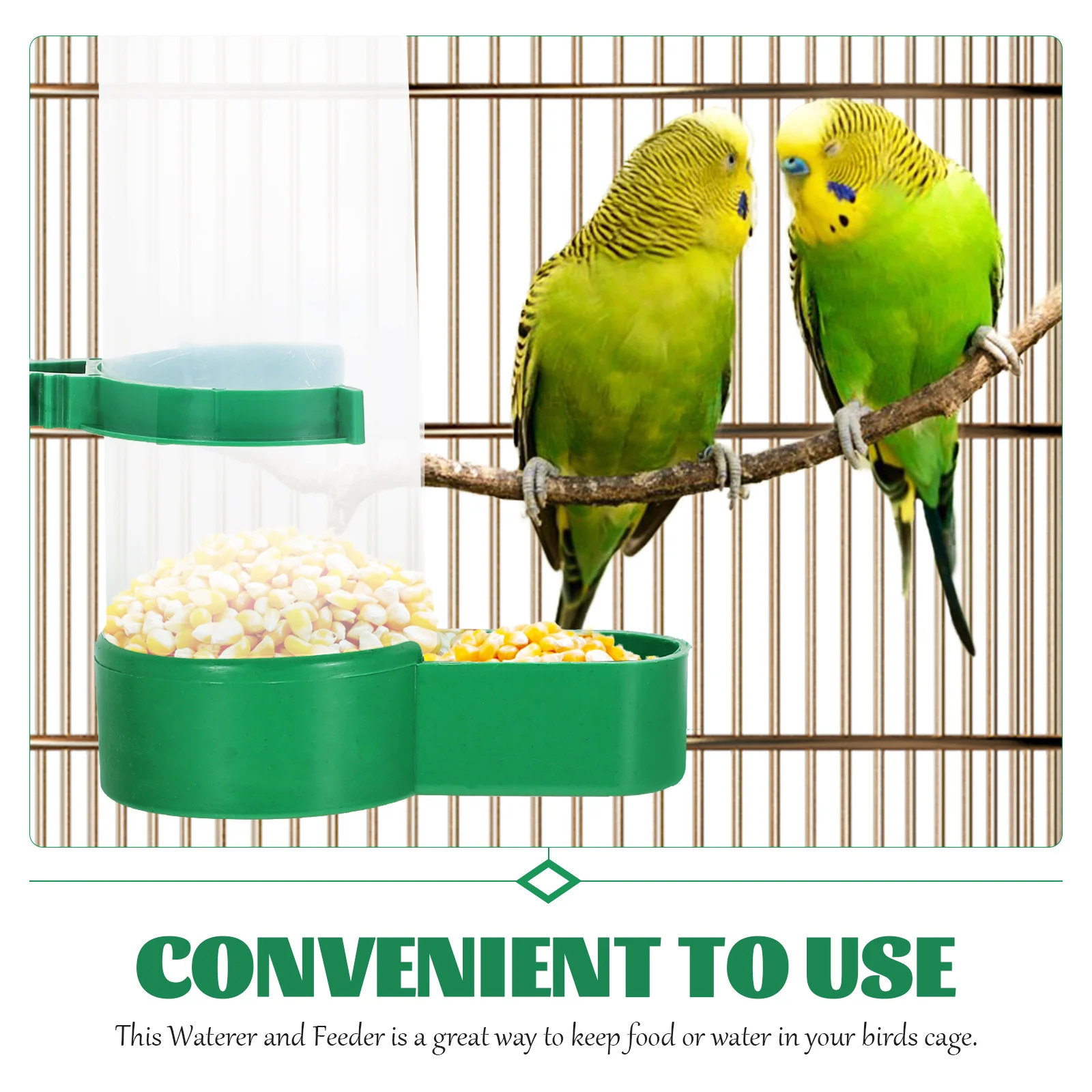 5pcs Bird Feeder Automatic Durable Plastic Cage Accessory Easy Refill Hygienic No Mess Feeding Bowl for Pigeon Ferret Coop Rat
5pcs Bird Feeder Automatic Durable Plastic Cage Accessory Easy Refill Hygienic No Mess Feeding Bowl for Pigeon Ferret Coop Rat