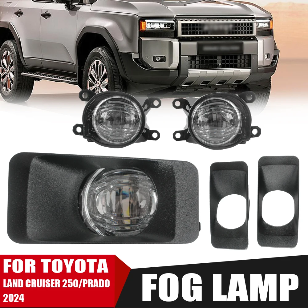 For Toyota LAND CRUISER 250/PRADO 2024 DLAA Front Bumper LED Fog Lamps Foglamp DRL Daytime Running Light
For Toyota LAND CRUISER 250/PRADO 2024 DLAA Front Bumper LED Fog Lamps Foglamp DRL Daytime Running Light