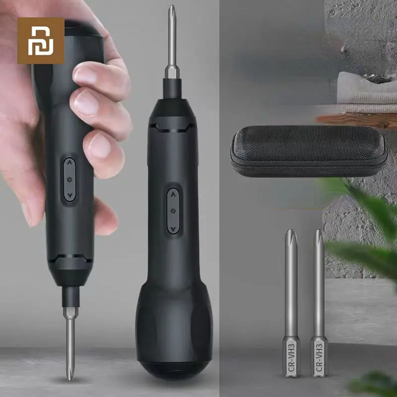 Youpin Electric Screwdriver Rechargeable Multifunction Cordless Electric Screwdriver Manual and Automatic Electric Screw Driver
Youpin Electric Screwdriver Rechargeable Multifunction Cordless Electric Screwdriver Manual and Automatic Electric Screw Driver