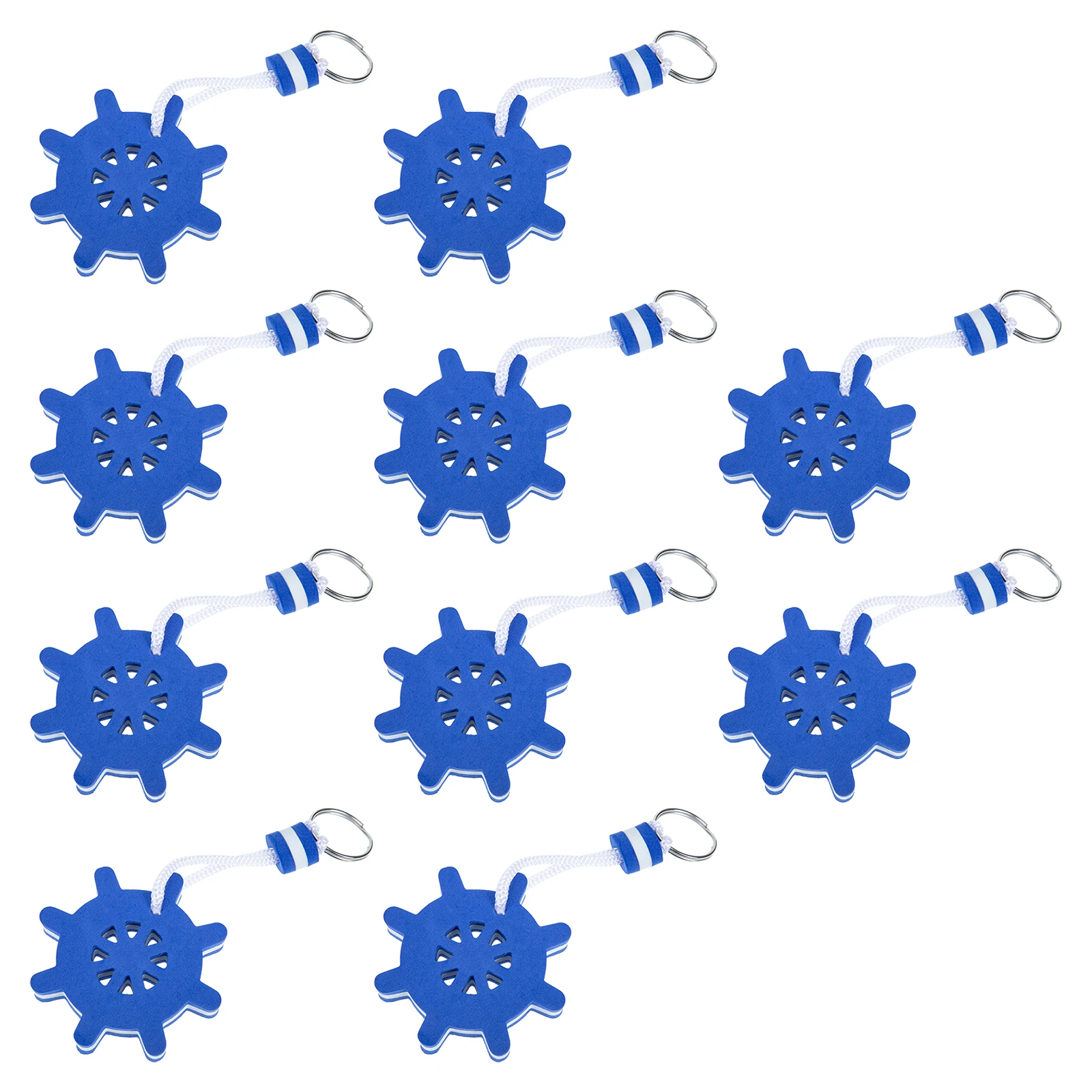 10pcs Foam Keychain Floating EVA Keychains Nautical Fob Water Sports Buoy Swim Lightweight Durability Strong Buoyancy Practical
10pcs Foam Keychain Floating EVA Keychains Nautical Fob Water Sports Buoy Swim Lightweight Durability Strong Buoyancy Practical
