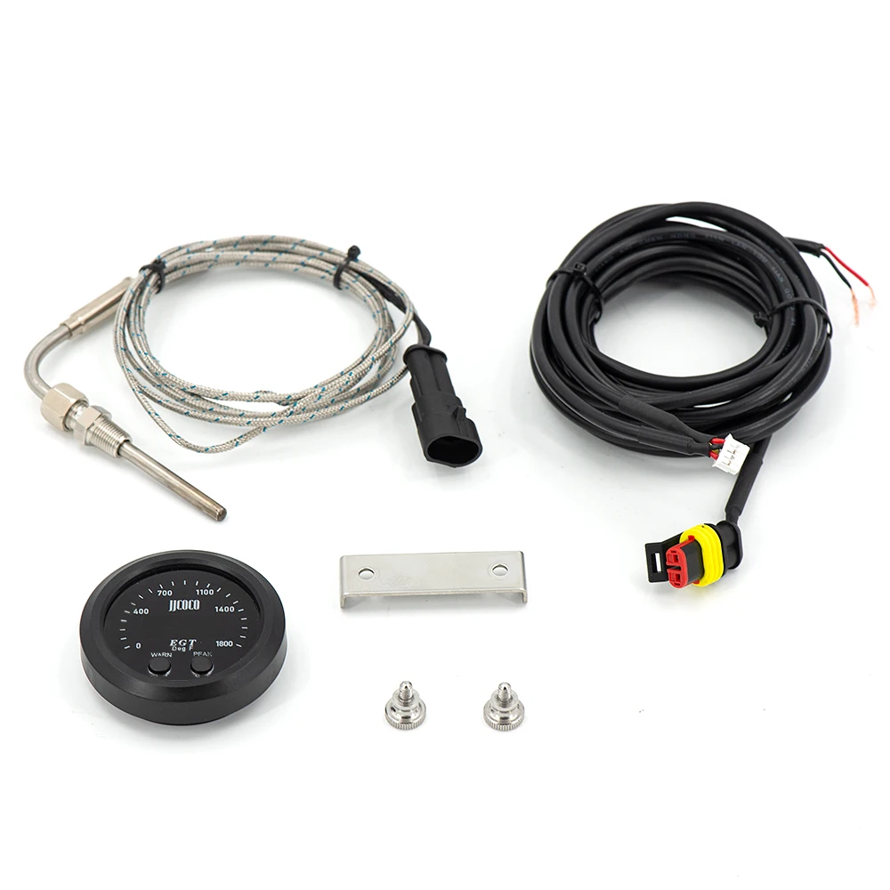 Universal 0-1800℉ Digital Exhaust Gas Temperature Gauge Egt Ultra-Thin Meter DC 12-24V With Sensor
Universal 0-1800℉ Digital Exhaust Gas Temperature Gauge Egt Ultra-Thin Meter DC 12-24V With Sensor