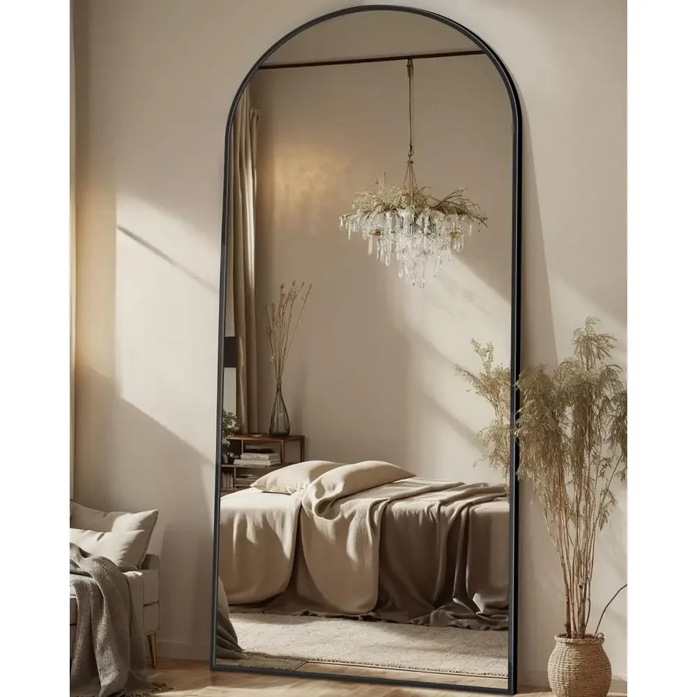 71" x28” Arched ull Length loor Mirror, Black e, ree Standing/Wall Mount/Leaning or Bedroom, Living Room, Dring Room
71" x28” Arched ull Length loor Mirror, Black e, ree Standing/Wall Mount/Leaning or Bedroom, Living Room, Dring Room