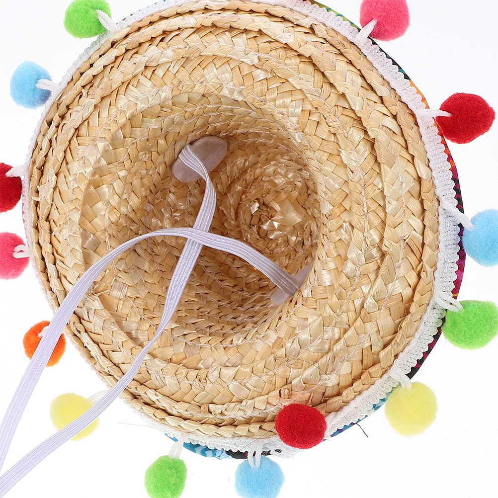2Pcs Mexican Small Hat Handcrafted Woven Sombrero for Carnival Party Photo Props Adjustable Strap Spanish Theme Festival
2Pcs Mexican Small Hat Handcrafted Woven Sombrero for Carnival Party Photo Props Adjustable Strap Spanish Theme Festival
