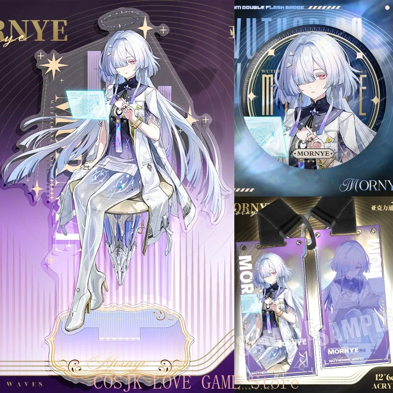 16cm Game Wuthering Waves Anime Mornye Cosplay Acrylic Figure Stand Collar Badge Brooch Keychain Pendant Accessory Decor Gift
16cm Game Wuthering Waves Anime Mornye Cosplay Acrylic Figure Stand Collar Badge Brooch Keychain Pendant Accessory Decor Gift