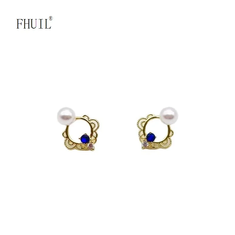 Original Design Princess Pearl Earrings For Women Luxury Gold Plated Zircon S925 Silver Needle Jewelry Wedding Accessories Gift
Original Design Princess Pearl Earrings For Women Luxury Gold Plated Zircon S925 Silver Needle Jewelry Wedding Accessories Gift