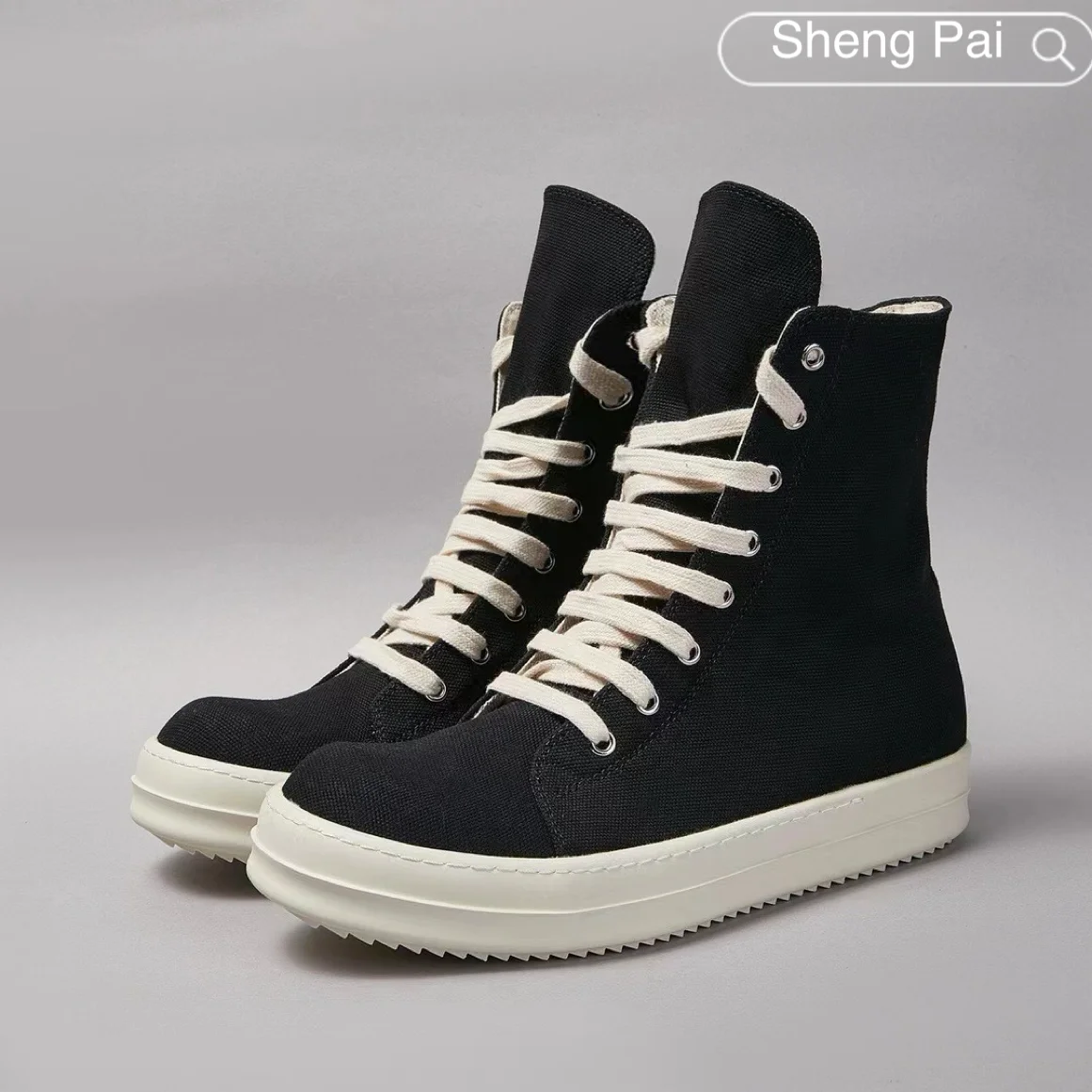 Brand Men's Casual Shoes Wearing In Spring And Autumn O-wen Women's Black Toe Keeps Opening Canvas High Top Zipper Flat Sneakers
Brand Men's Casual Shoes Wearing In Spring And Autumn O-wen Women's Black Toe Keeps Opening Canvas High Top Zipper Flat Sneakers